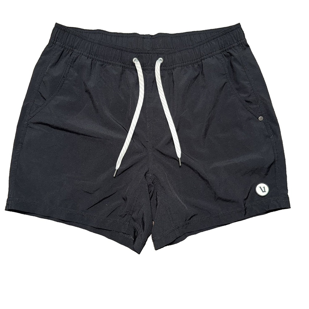 Vuori Kore Short 5.5" Lined Athletic Hybrid Men's Size Medium Black Drawstring